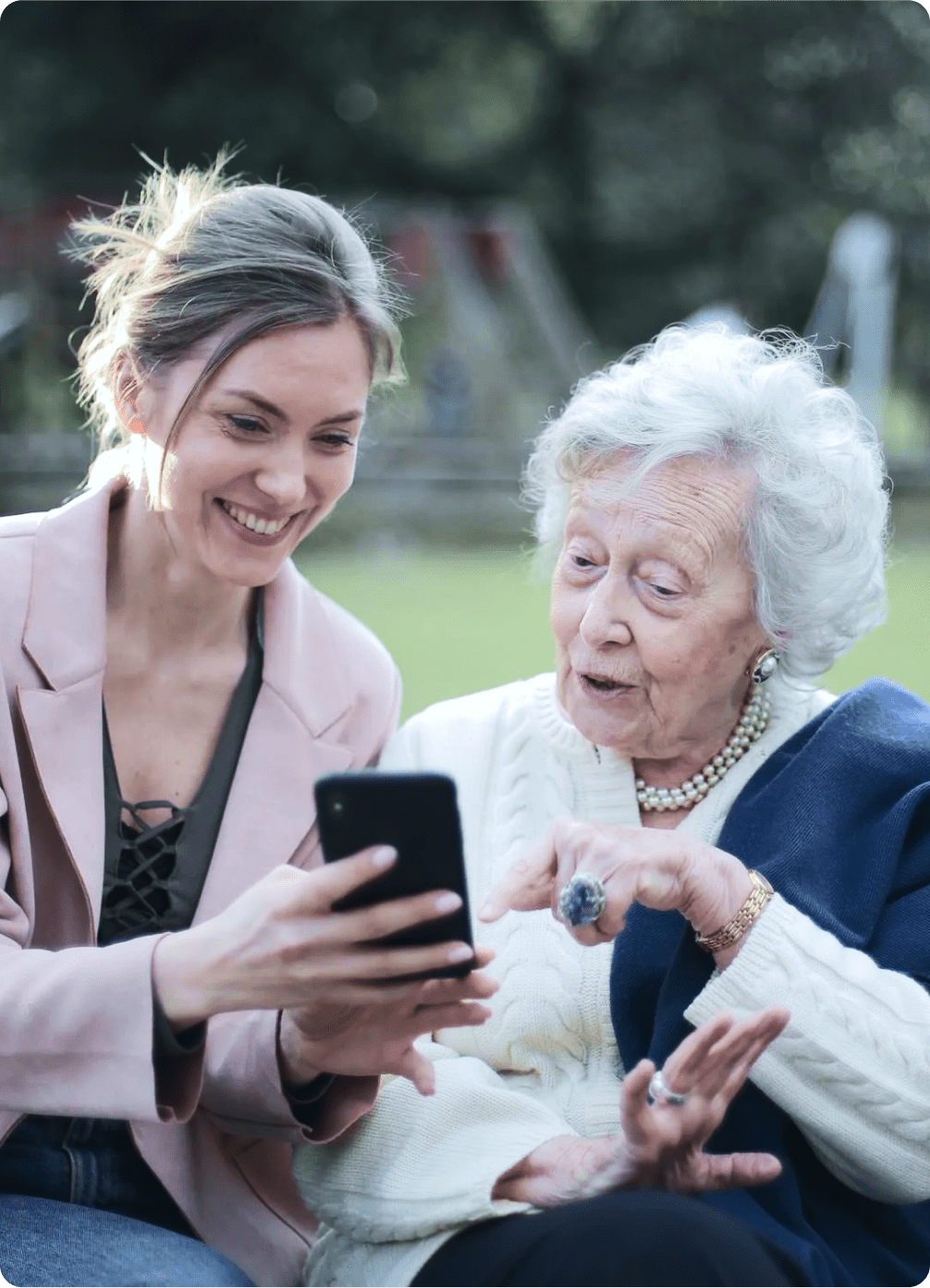 auxiliaire de vie et personne âgée